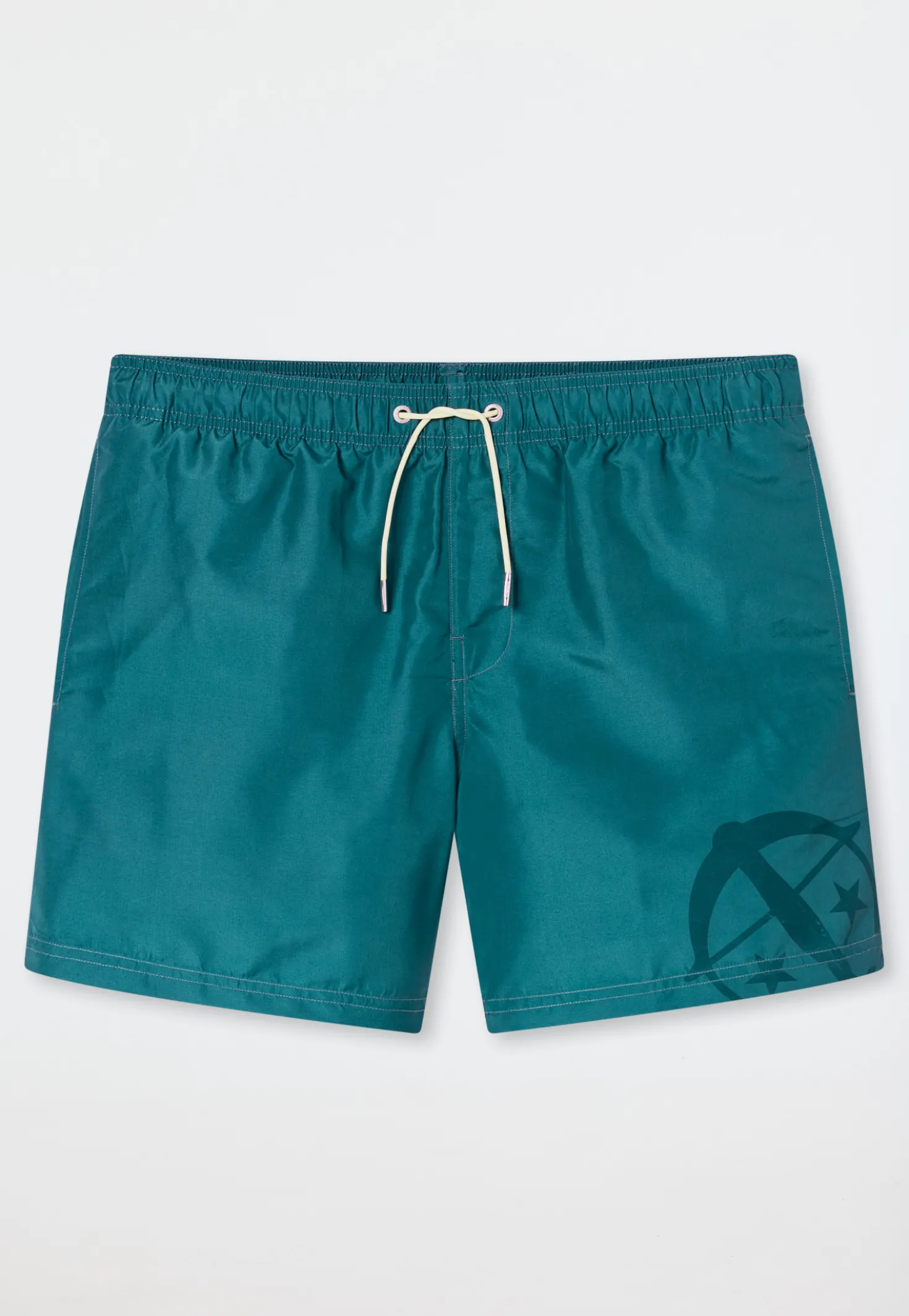 Badeshorts Webware Armbrust grün - Aqua