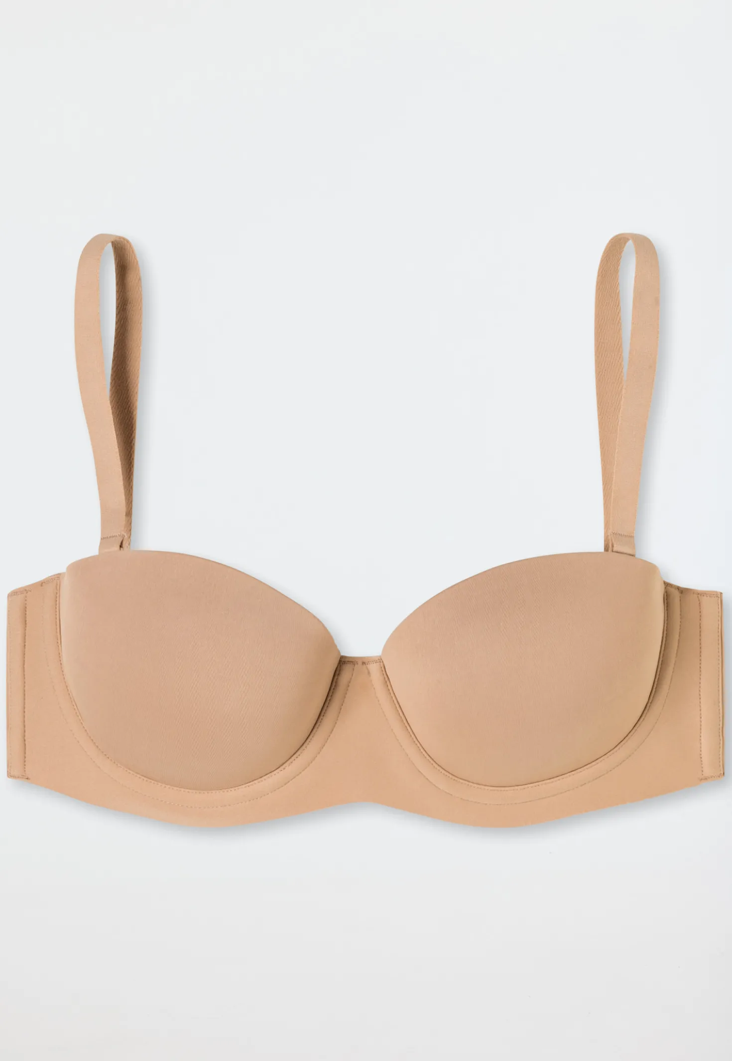 Bandeau-BH mit abnehmbaren Trägern und gleitenden Cups - Unique Micro