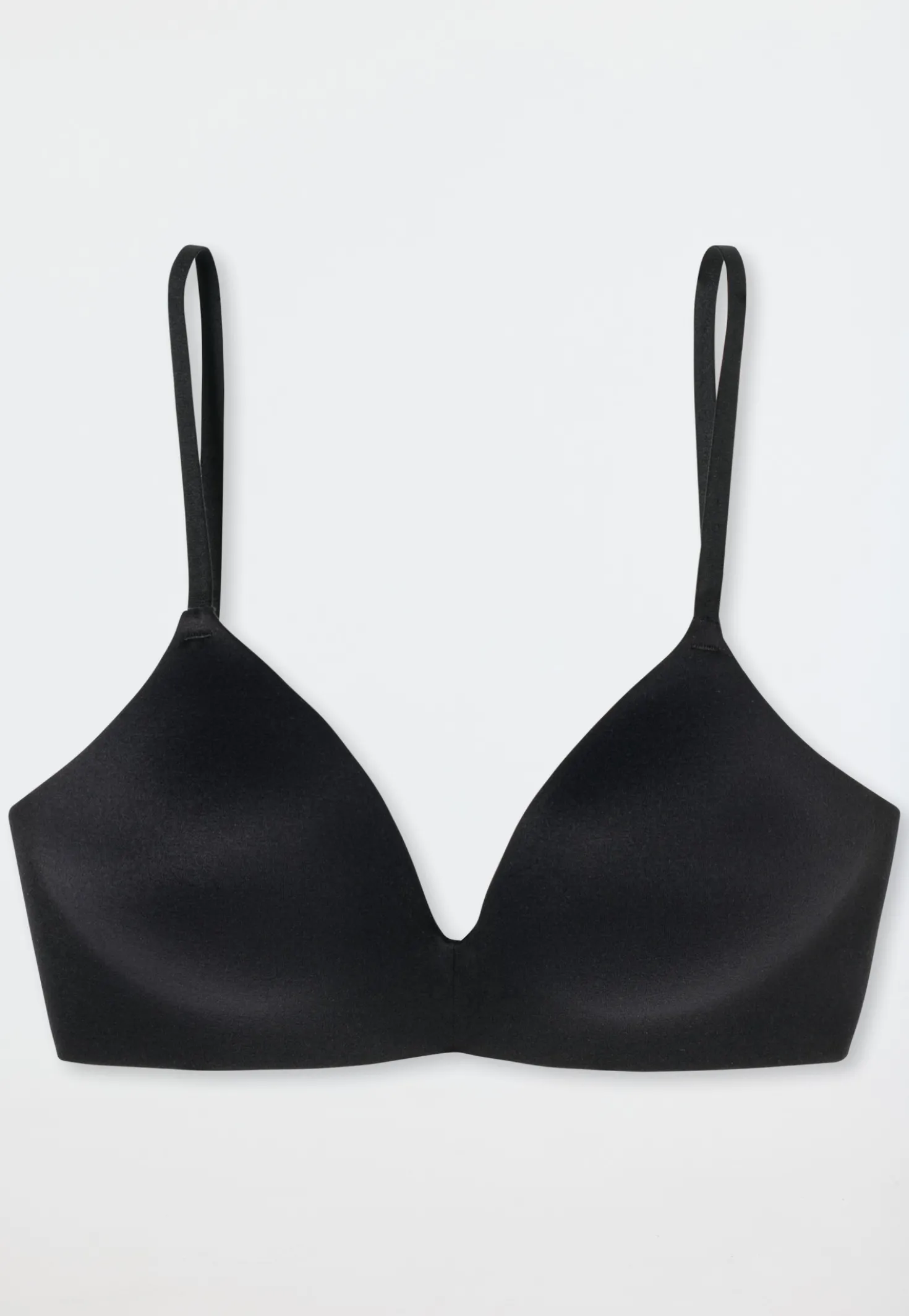 BH ohne Bügel gepadded schwarz - Invisible Soft