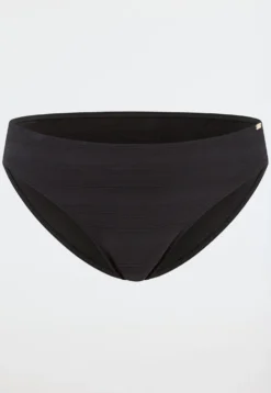 Bikinislip Streifen schwarz - Aqua