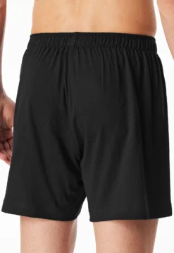 Boxershorts 2er-Pack Jersey schwarz - Boxershorts Multipacks