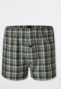 Boxershorts Webware 2er Pack Karo mehrfarbig - Boxershorts Multipacks