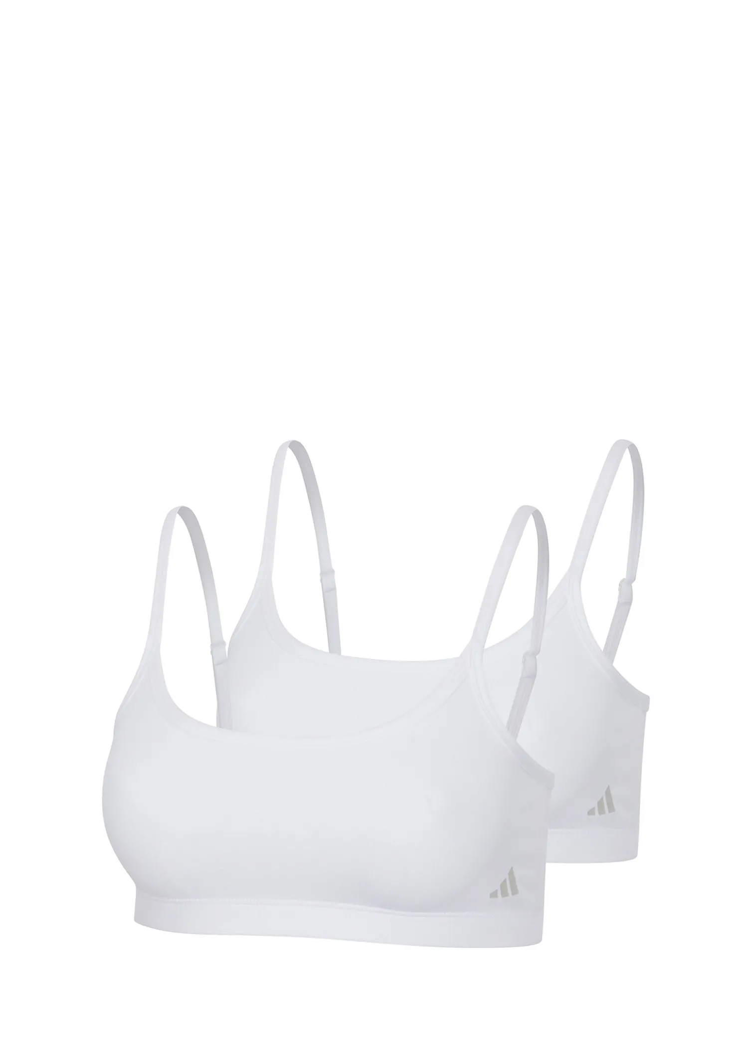 Bustier 2er-Pack Weiss - ADIDAS