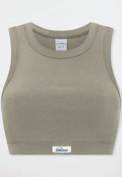 Bustier Feinripp jade - Revival Paula