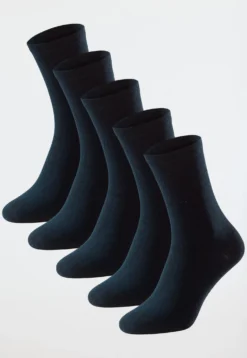 Damensocken 5er-Pack nachtblau - Bluebird