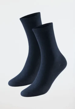 Damensocken 2er-Pack nachtblau - 95/5