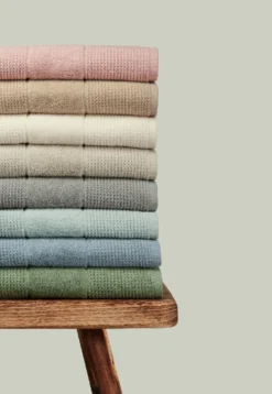 Duschtuch 2er-Pack 70x140 cm taupe - SCHIESSER Home