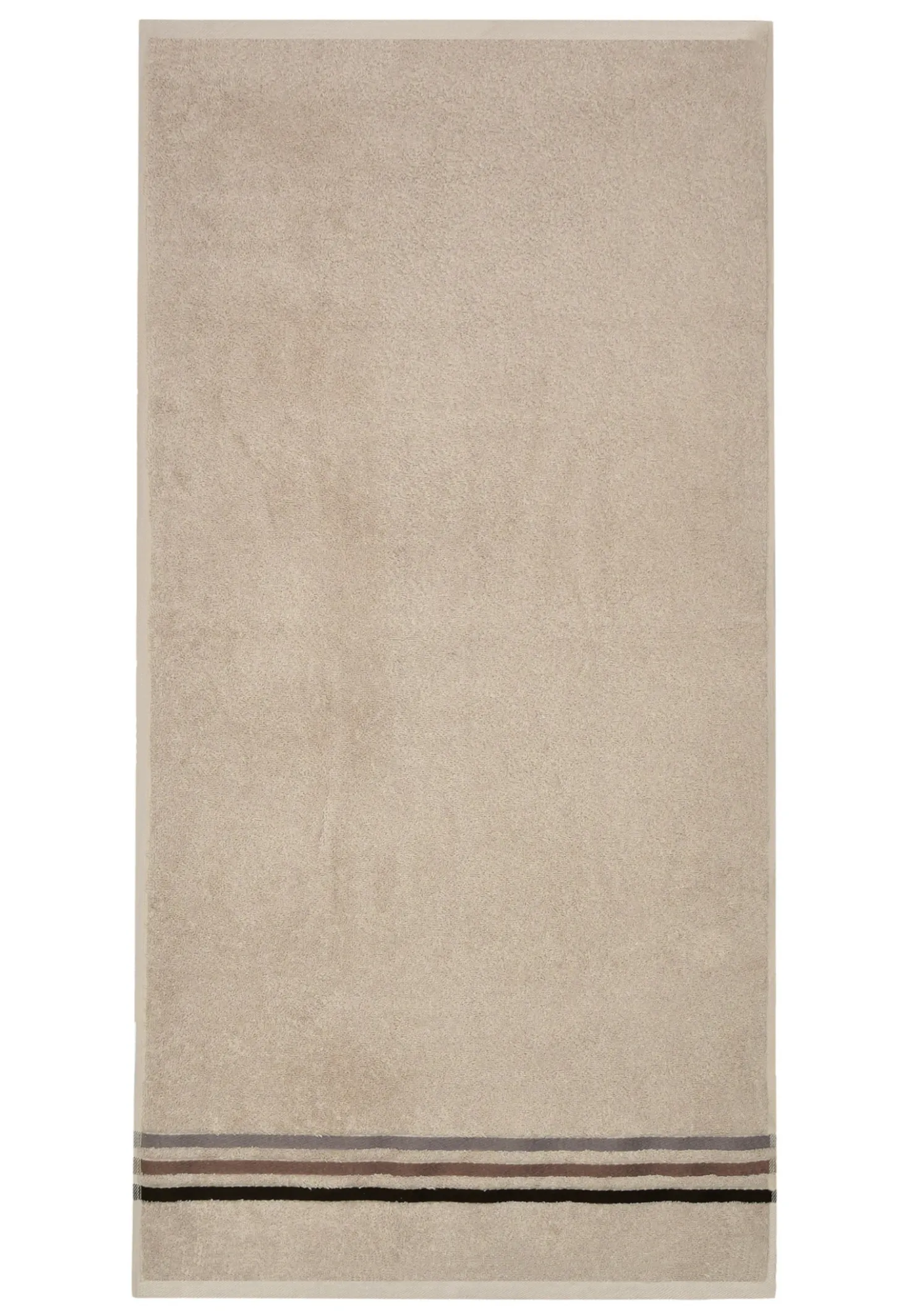 Duschtuch Skyline Color 70x140 beige - SCHIESSER Home