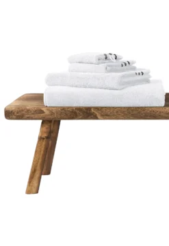 Duschtuch Skyline Color 70x140 weiß - SCHIESSER Home