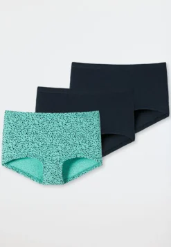 3er-Pack Mädchenshorts in Rosa, Blau und Dunkelblau