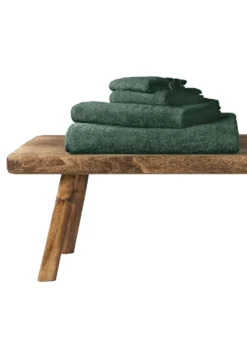 Handtuch Skyline Color 50x100 dunkelgrün - SCHIESSER Home
