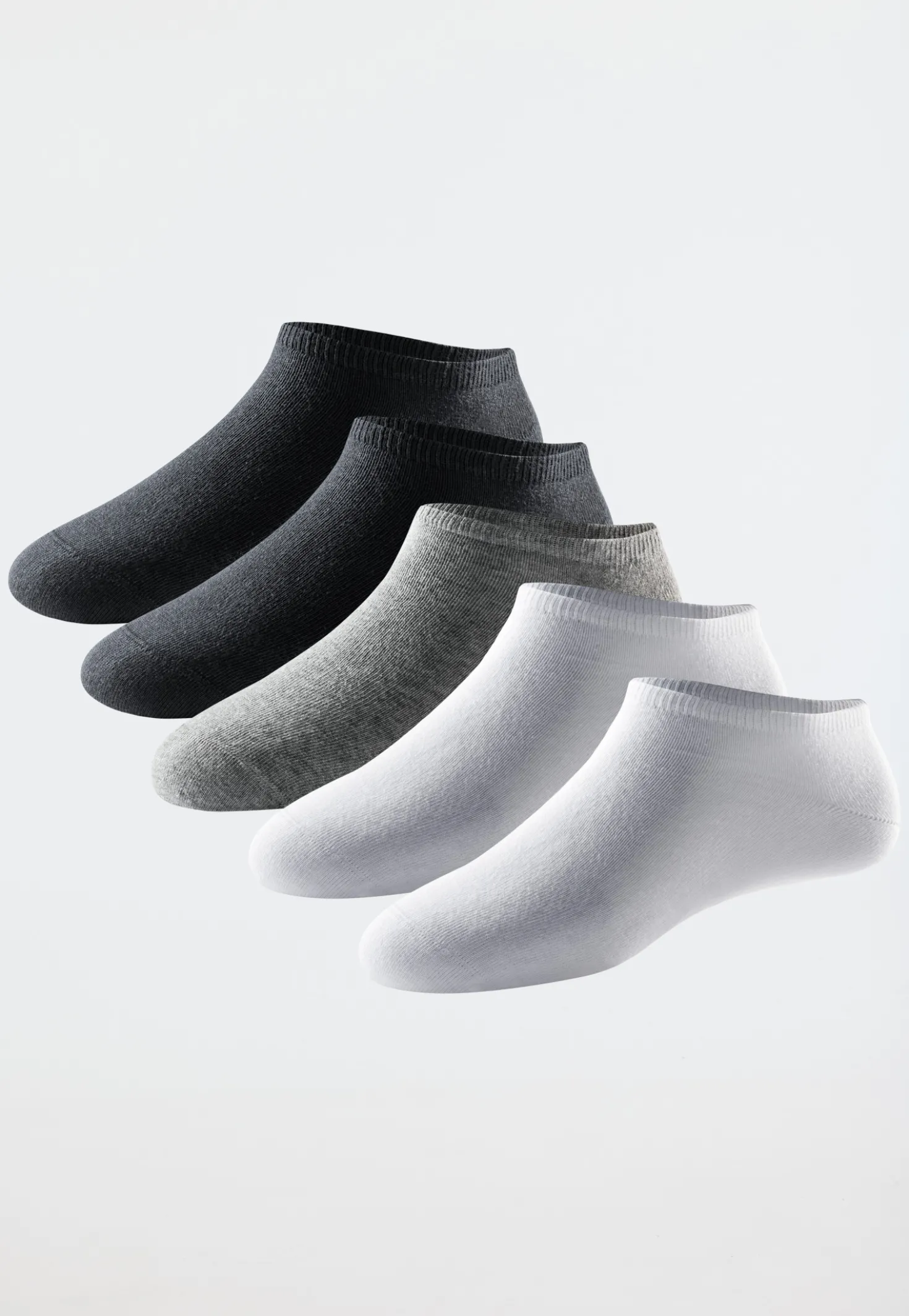 Herrensneaker 5er-Pack mehrfarbig - Bluebird