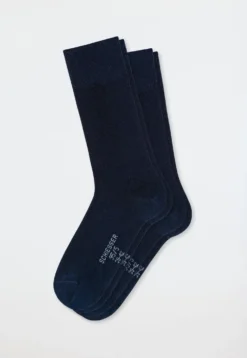 Herrensocken 2er-Pack nachtblau - 95/5