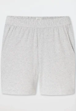 Hose kurz grau-meliert - Mix+Relax