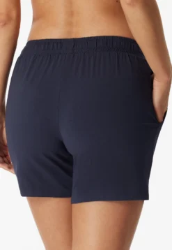 Hose kurz Modal blau - Mix+Relax