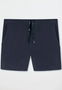 Hose kurz Modal blau - Mix+Relax