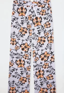 Hose lang Blumen multicolor - Mix+Relax