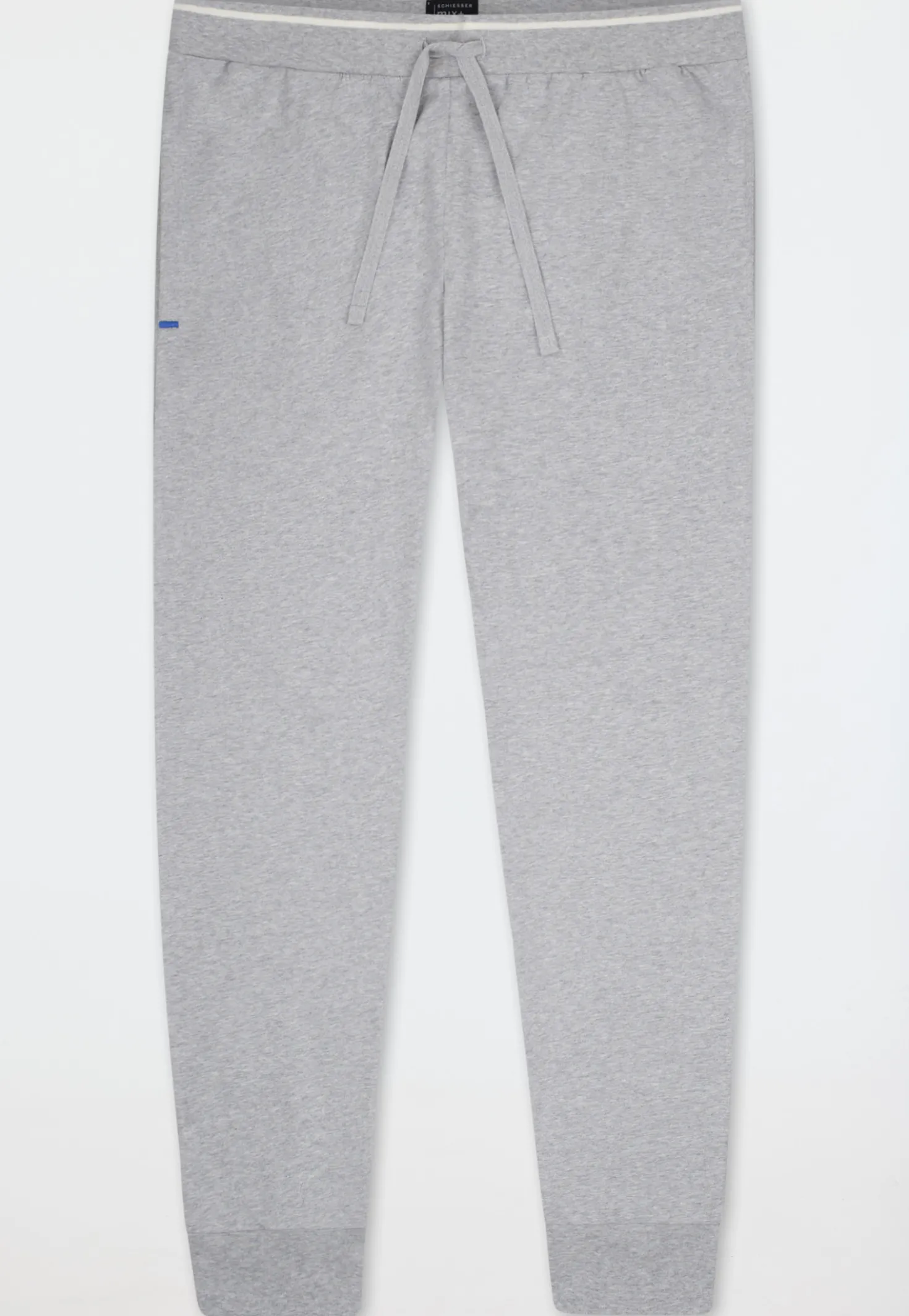 Hose lang Bündchen grau meliert - Mix+Relax