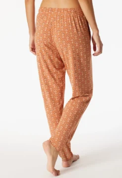 Hose lang Bündchen Ornament multicolor - Mix+Relax