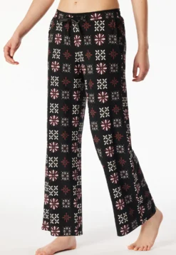 Hose lang Ornament schwarz - Mix+Relax