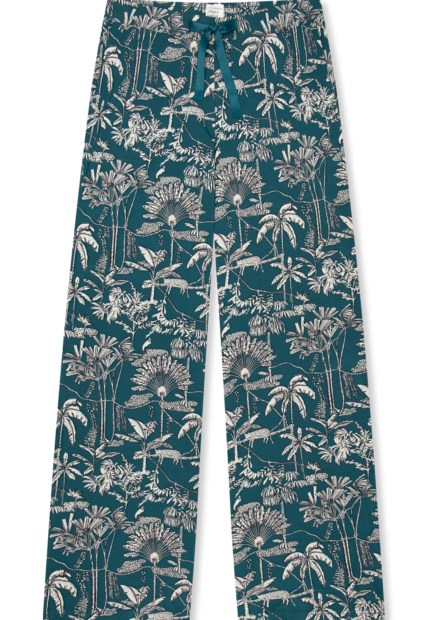Hose lang Tropic grün - Mix+Relax