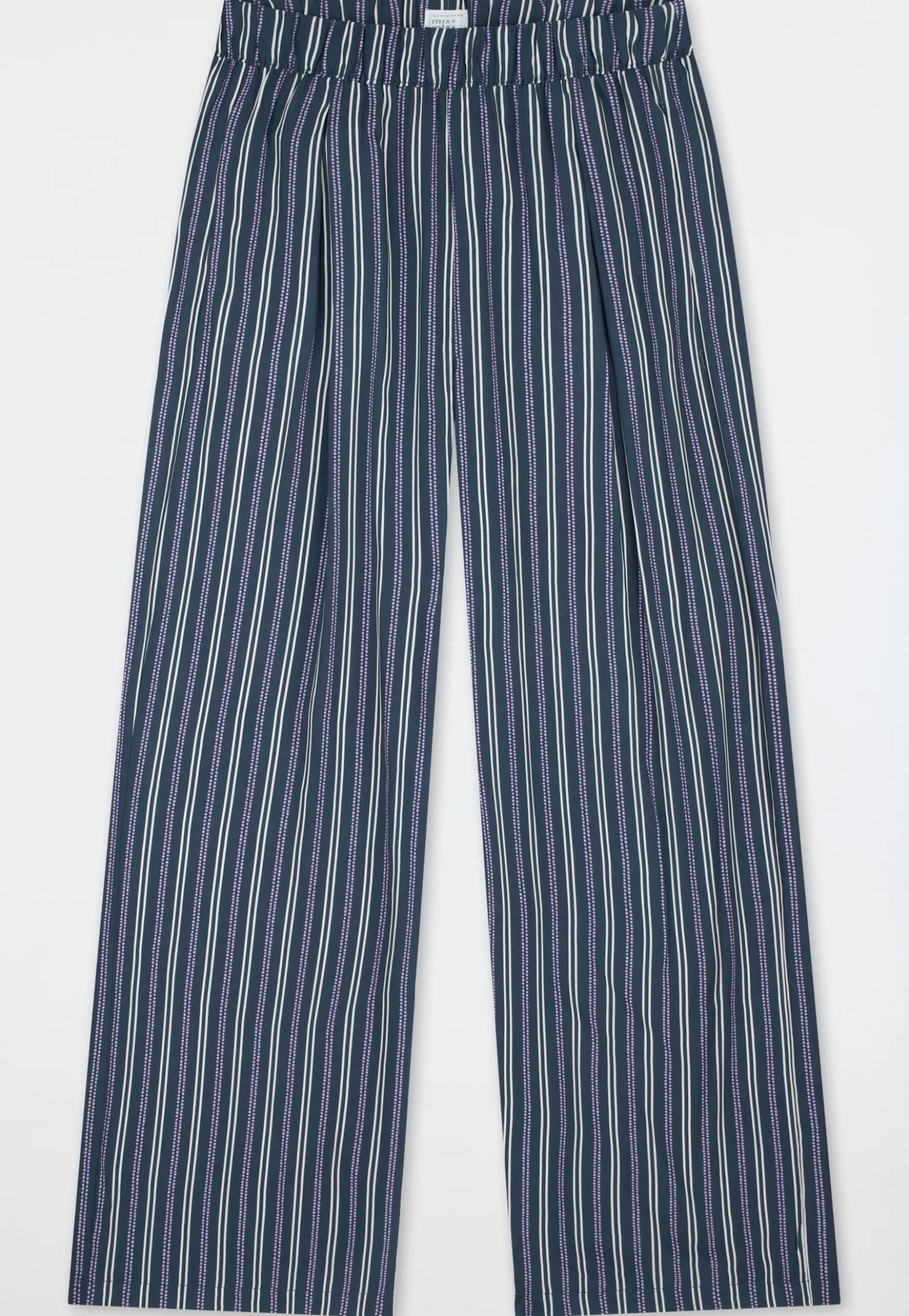 Hose lang Viskose-Webware Streifen multicolor Mix+Relax