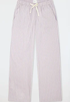 Hose lang Viskose-Webware Streifen multicolor  Mix+Relax