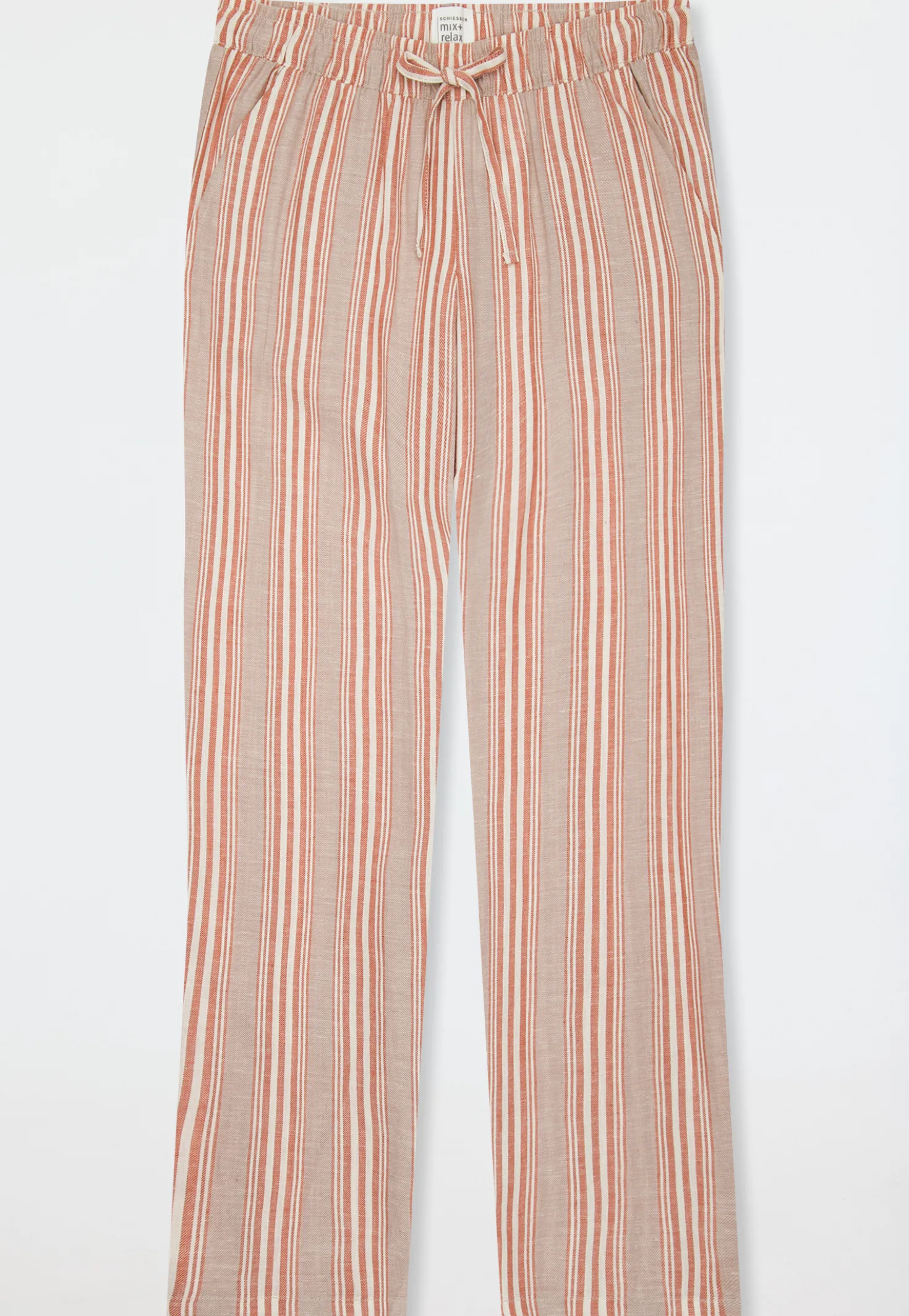 Hose lang Webware Streifen multicolor - Mix+Relax