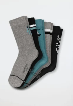 Jungensocken 5er-Pack mehrfarbig - Legwear Teens