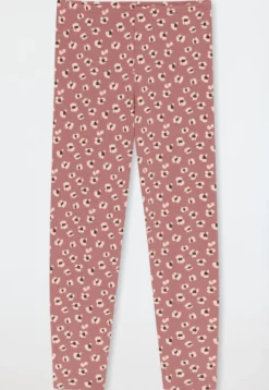 Leggings 2er-Pack Animal-Print malve - 95/5