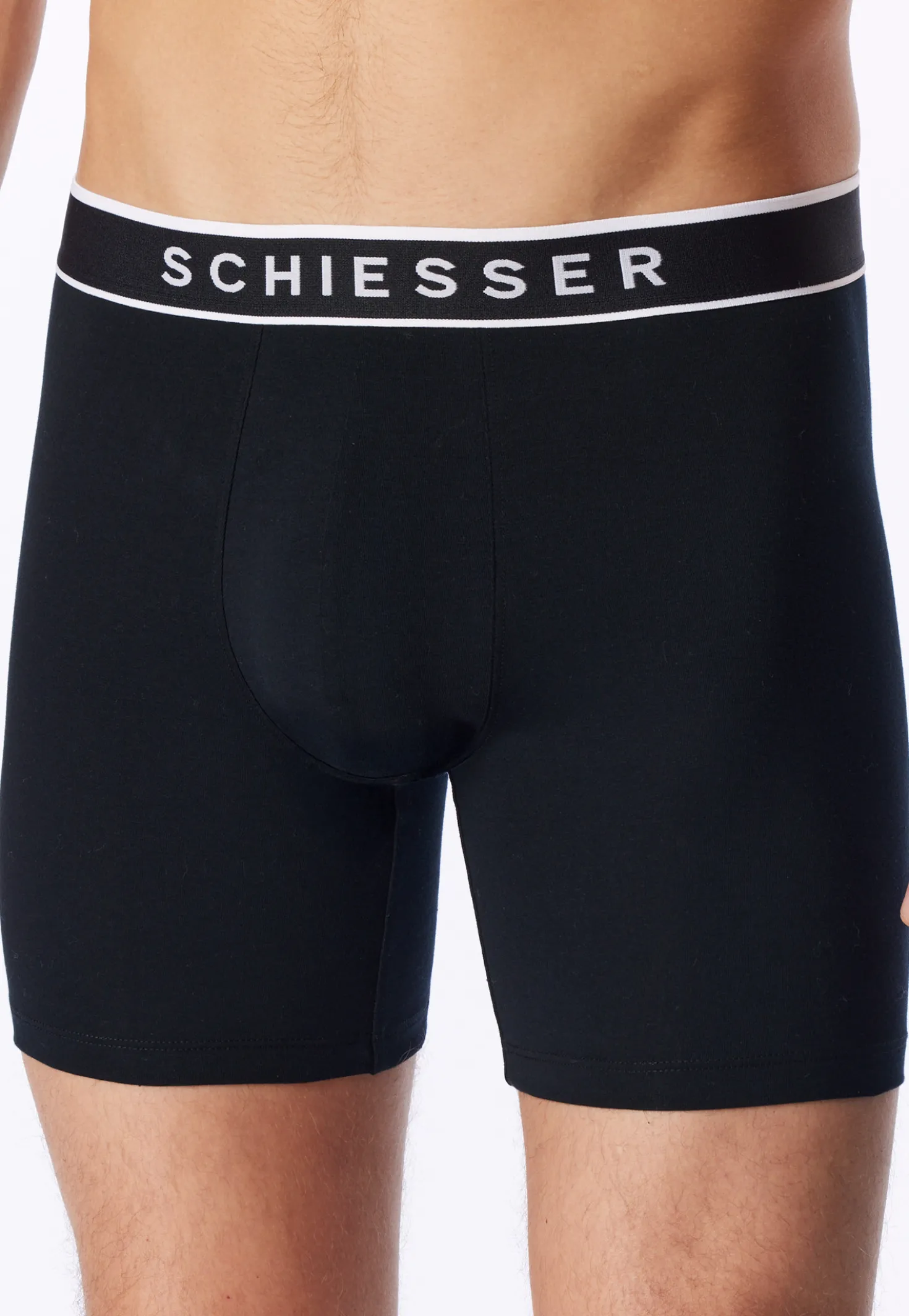 Long-Shorts 2er-Pack schwarz - 95/5