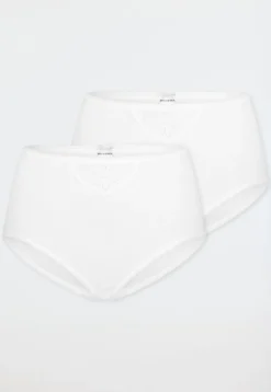 Maxislips 2er-Pack weiß - Cotton Essentials