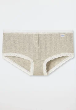 Micro Pants grau meliert - Revival Agathe