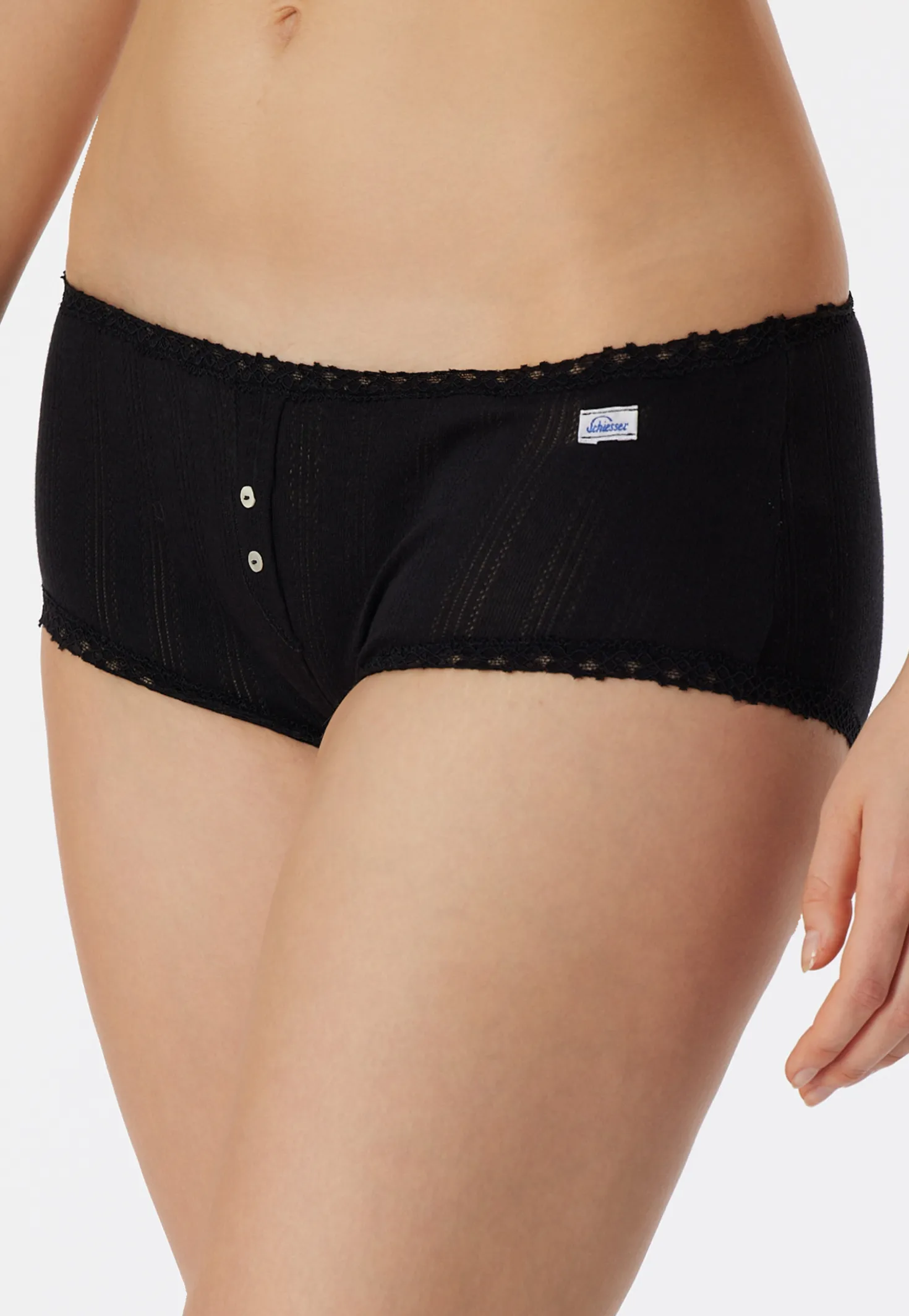 Micro Pants schwarz - Revival Agathe