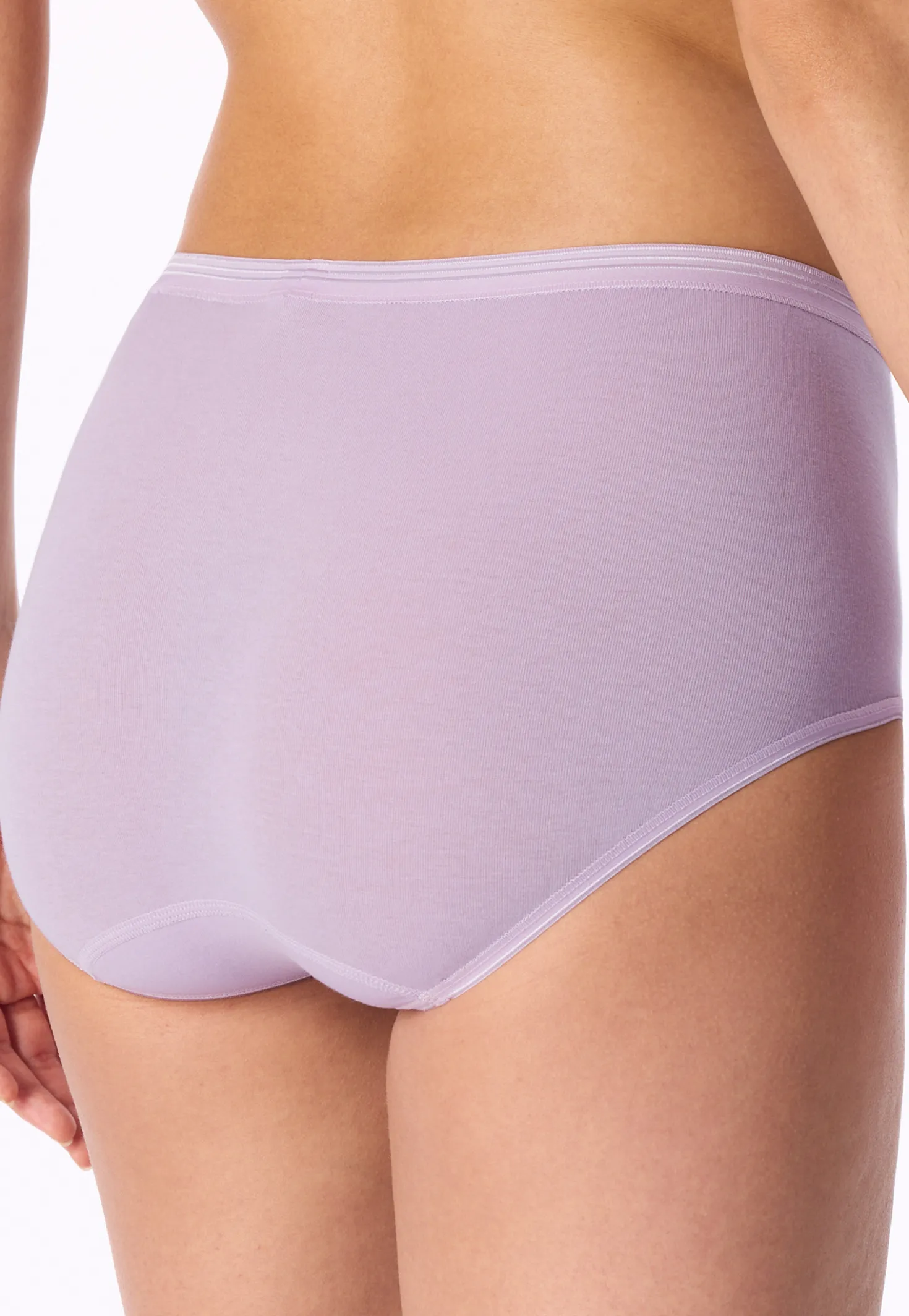 Midi-Slip Feinripp orchid - Luxury