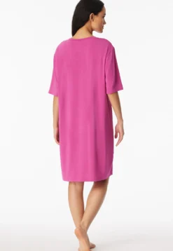 Nachthemd kurzarm Grantapfel fuchsia - Casual Fashion