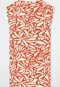Nachthemd kurzarm terracotta - Selected Premium