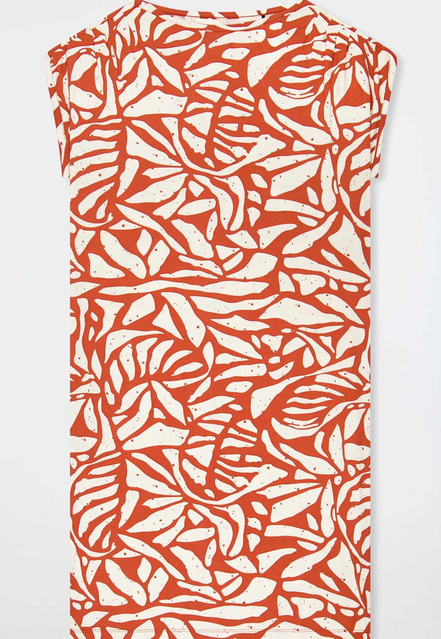 Nachthemd kurzarm terracotta - Selected Premium
