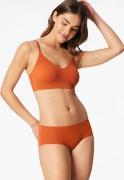 Panty seamless terracotta - Invisible soft