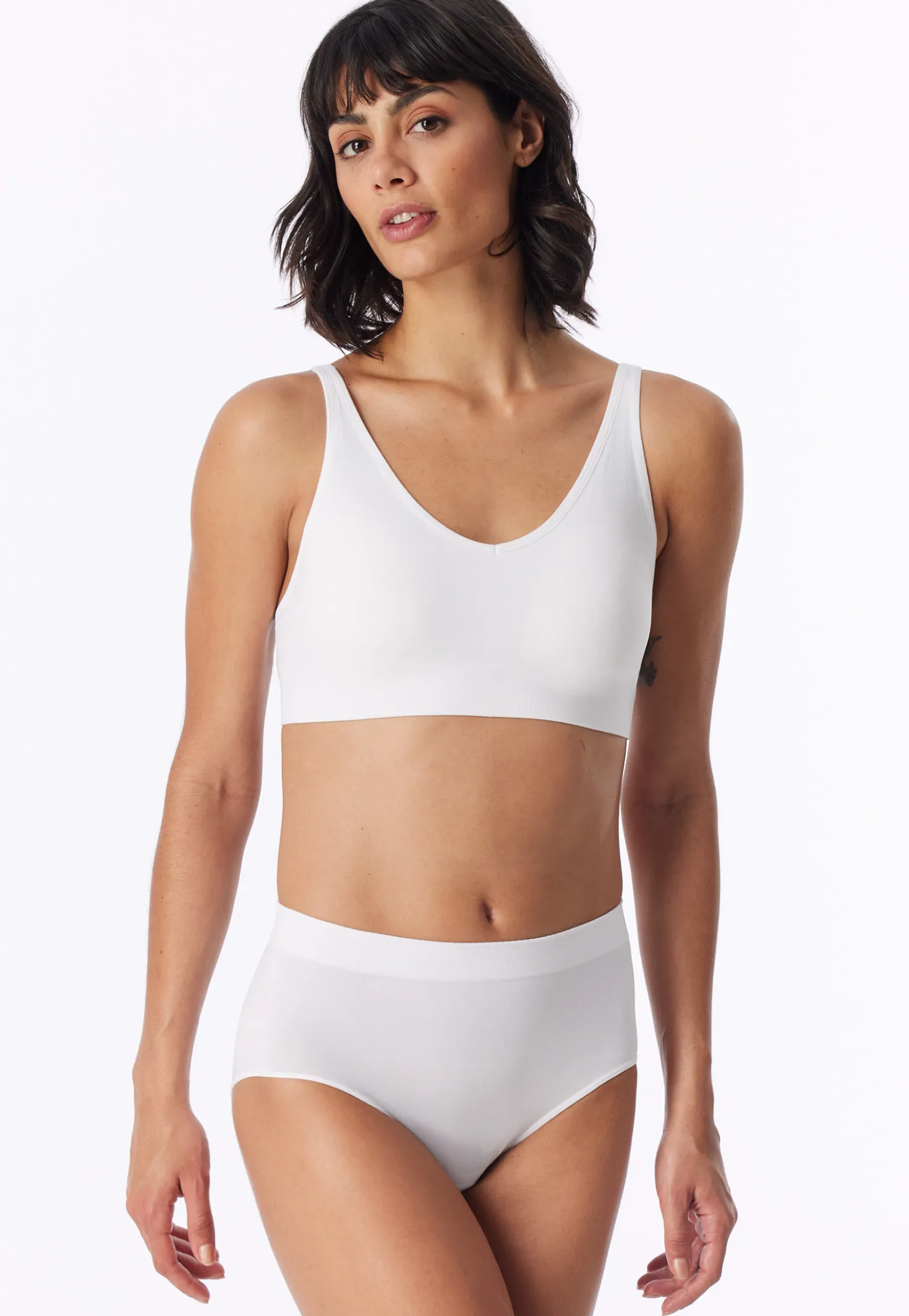 Retro-Slip seamless weiß - Classic Seamless