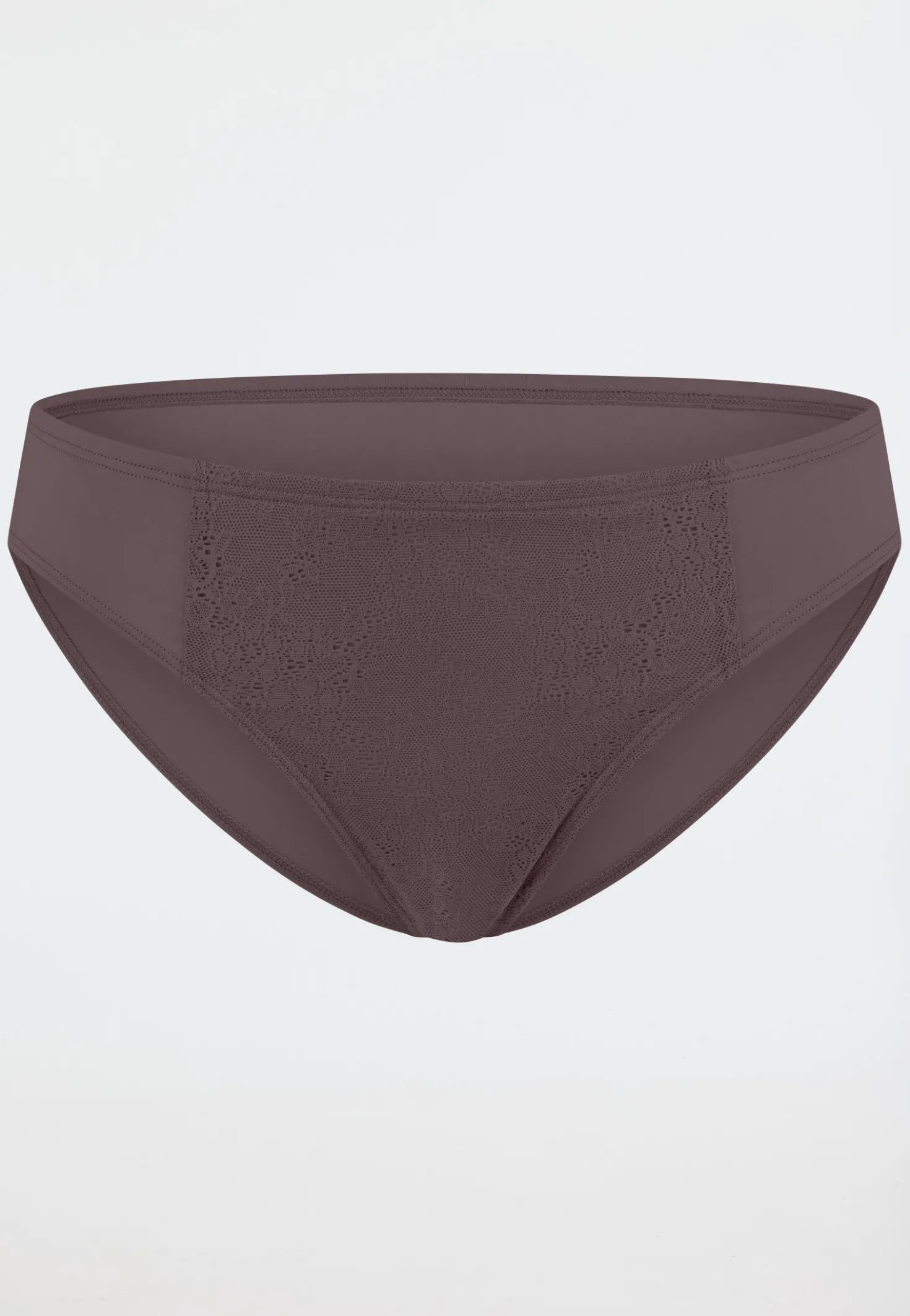 Rio-Slip blickdichte Spitze mauve - Air