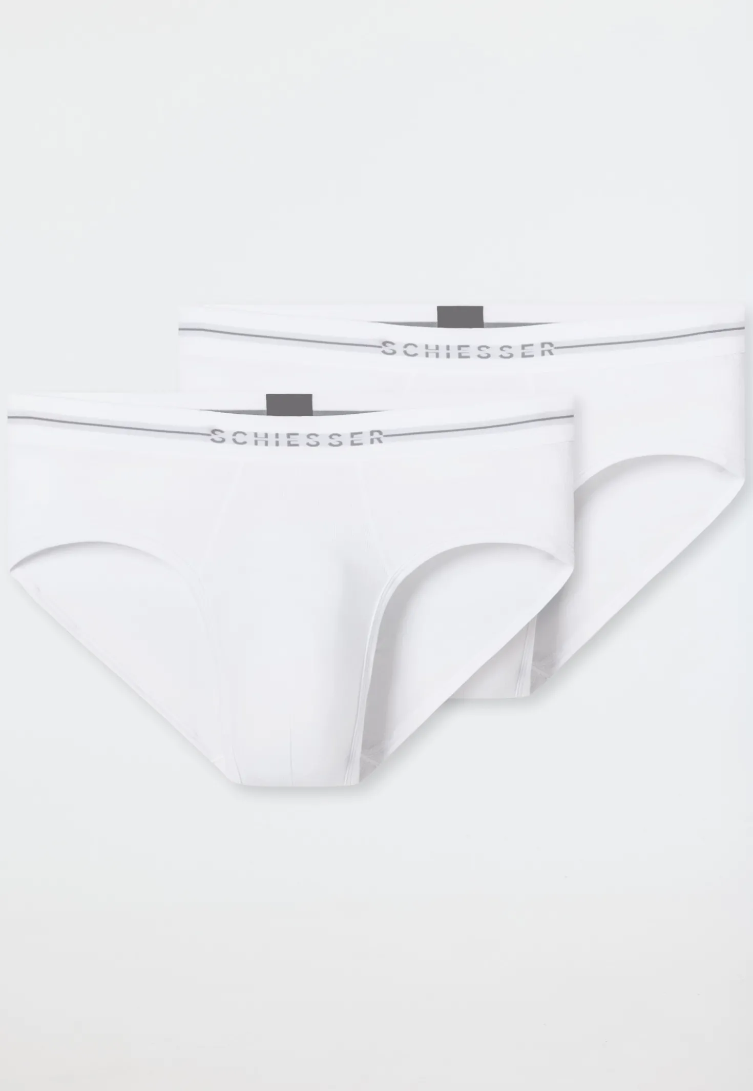 Rio-Slip 2er-Pack weiß - Cotton Flex