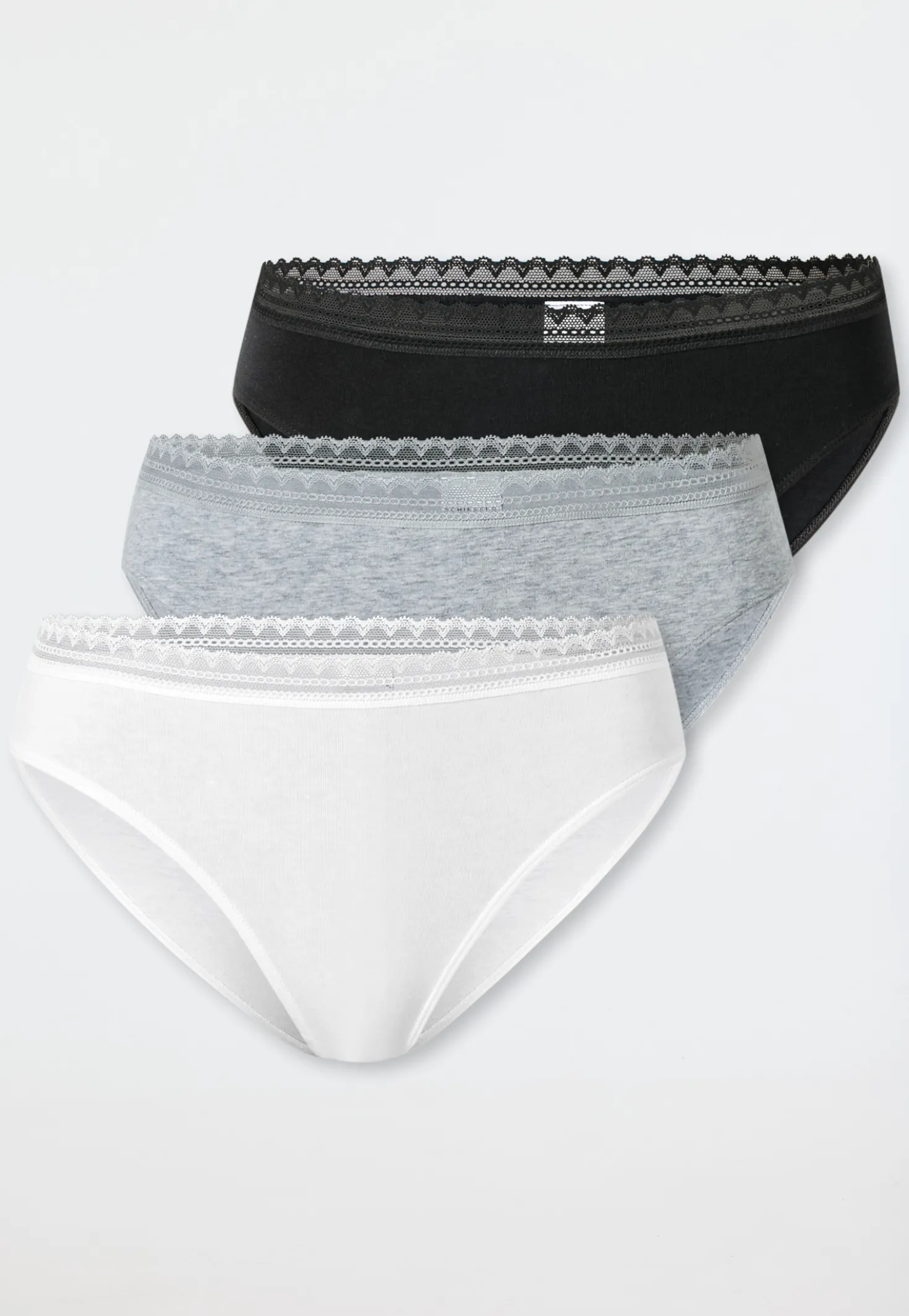 Rio-Slips 3er-Pack Spitze mehrfarbig - Modern Multipacks