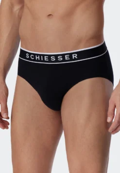 Rio-Slips 5er-Pack Webgummibund schwarz - 95/5