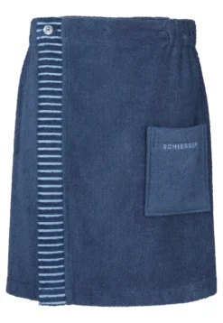 Sauna-Handtuch Knöpfe Einheitsgröße navy - SCHIESSER Home