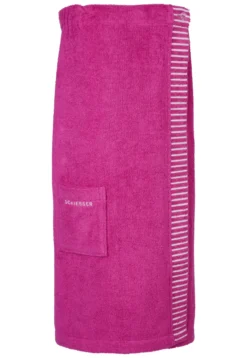 Sauna-Handtuch Knöpfe fuchsia - SCHIESSER Home