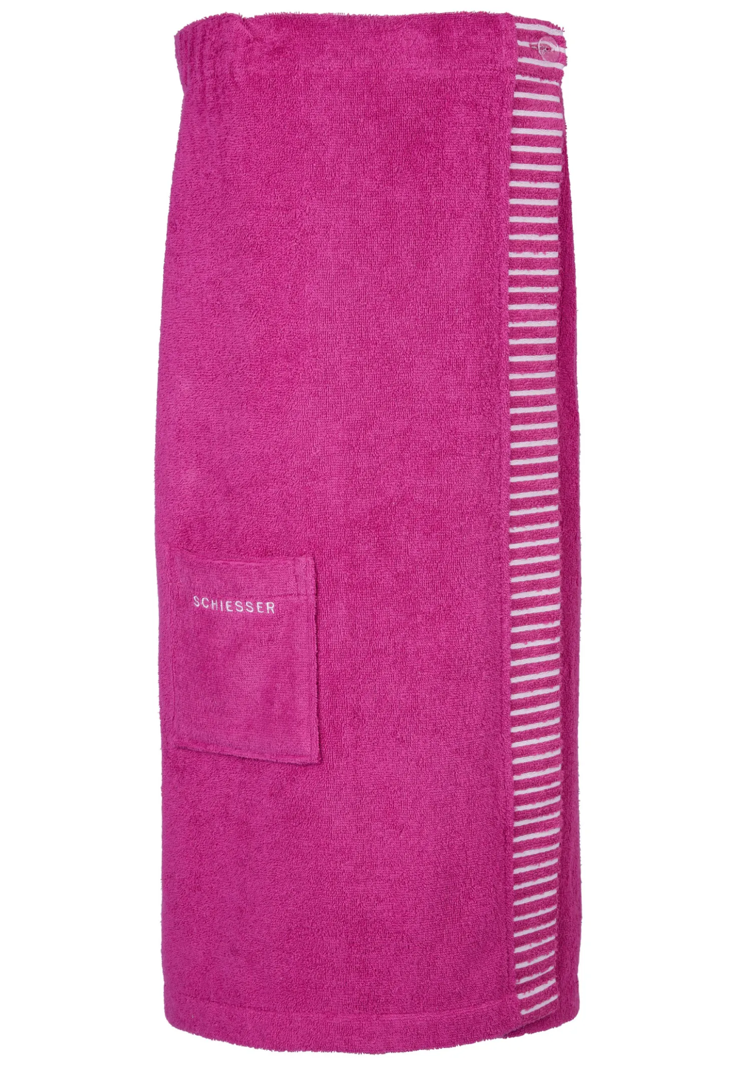 Sauna-Handtuch Knöpfe fuchsia - SCHIESSER Home