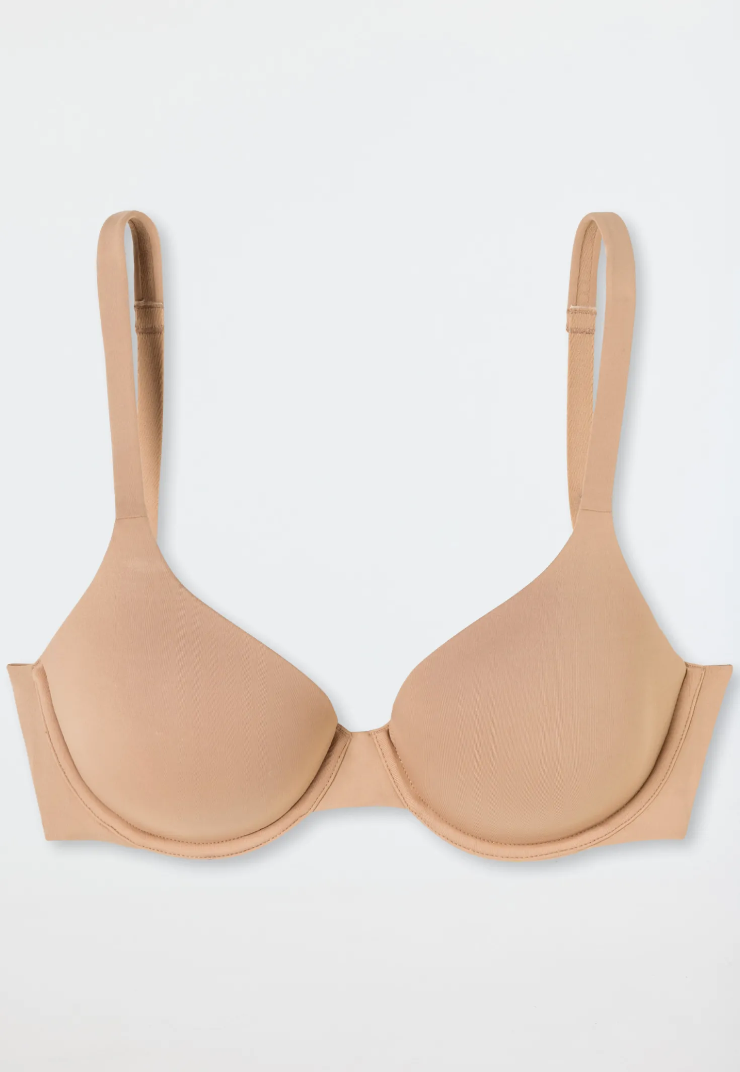 Schalen-BH mit Bügel und gleitenden Cups maple - Unique Micro