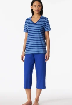 Schlafanzug 3/4-lang royal - Casual Essentials