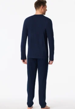Schlafanzug lang Streifen admiral - Casual Essentials